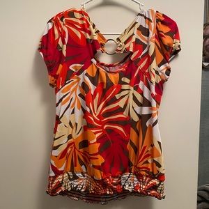colorful blouse